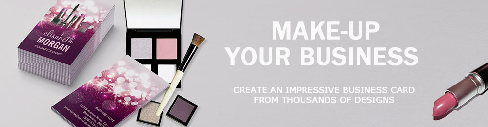Makeup Business Card Templates | BizCardStudio.com