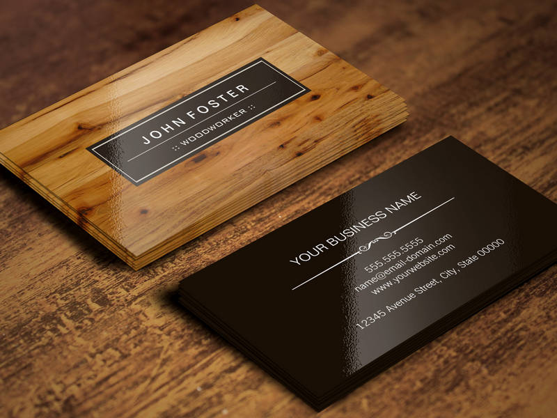 Woodworking Business Cards : Amazing White Woodworking ...