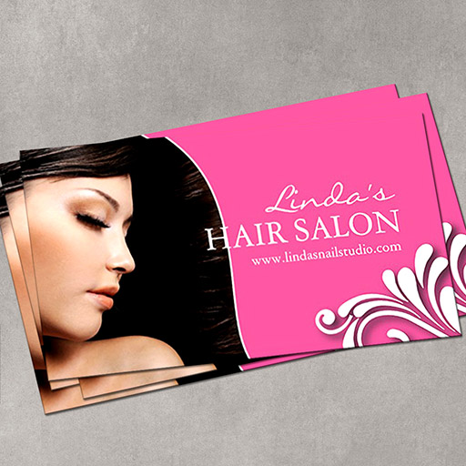 Customizable HAIR SALON BUSINESS CARD