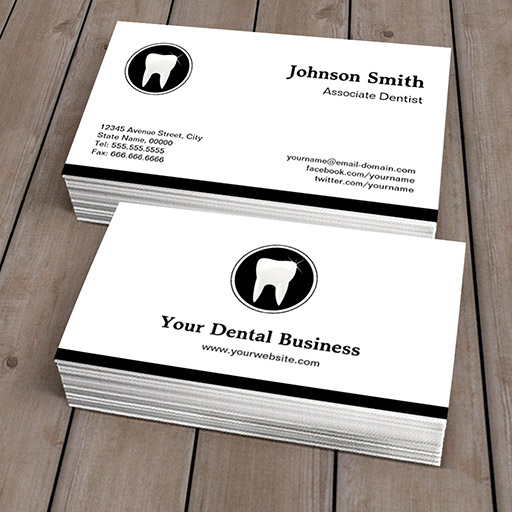 Customizable Simple Elegant - Dentist Dental Care Clinic Business Card Templates