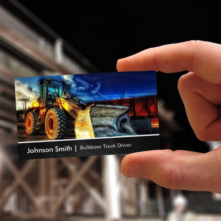 Make Your Own Construction business card