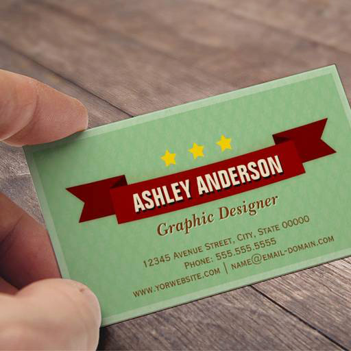 Customizable Simple Classic Retro Style - Personalized Business Cards