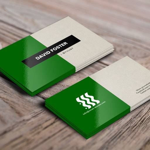 Customizable Stylist - Simple Elegant Stylish Business Card